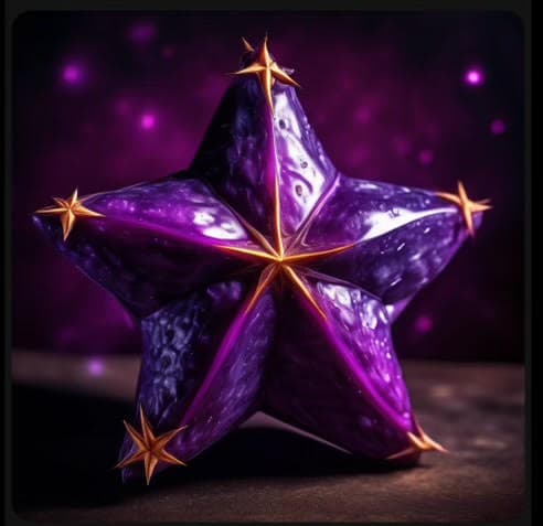 Purple Starfruit